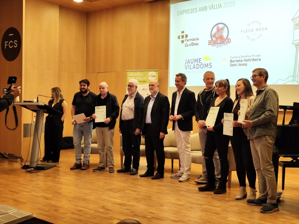La Fundació Barnola-Vallribera, present a la Jornada Empresa amb Vàlua 2025: compromís compartit per una Sabadell més inclusiva